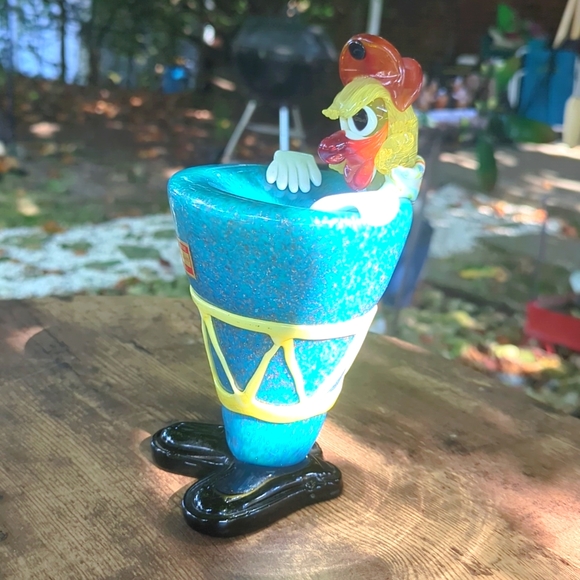 Rare HTF Vintage 💎 Murano, Italy 🤡 hand-blown VENETIAN GLASS CLOWN 🤡 pristine - Picture 3 of 8